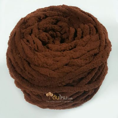 ไหมพรมอูด้ง น้ำตาลแดง (Red Brown)