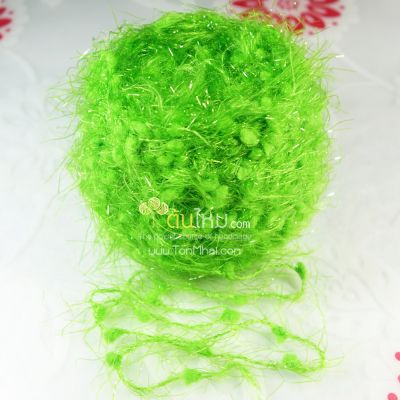 ไหมพรม สโนว์วี่ คริสตัล เขียวสดชื่น Freshy Green Wink