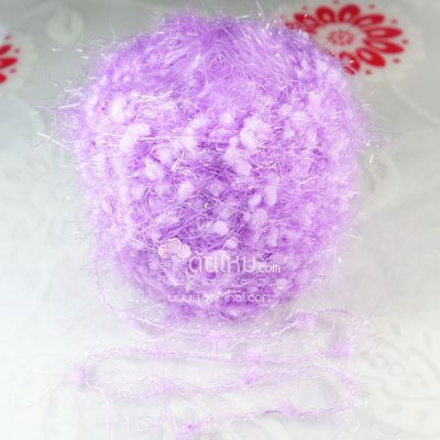 ไหมพรม สโนว์วี่ คริสตัล ม่วงหวาน Sweet Purple