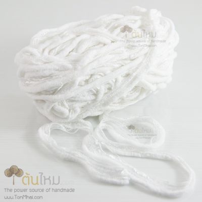 ไหมตาข่ายอุด้ง ขาวโอโม่ (Pure White)
