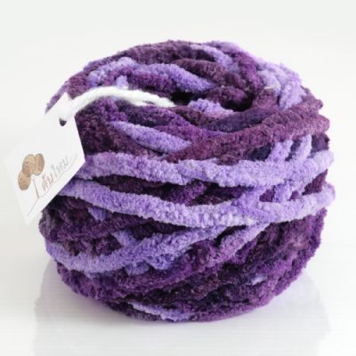 ไหมพรมอูด้ง ม่วงไทยเข้ม/ม่วง (SCB Purple Gradient)