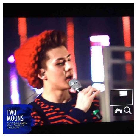 นักร้องเกาหลีก็ใส่หมวกเกาหลีด้วยไหมบิ๊กลูปนี้ สีแดงแรงฤทธิ์ น่ารักจุงเบย