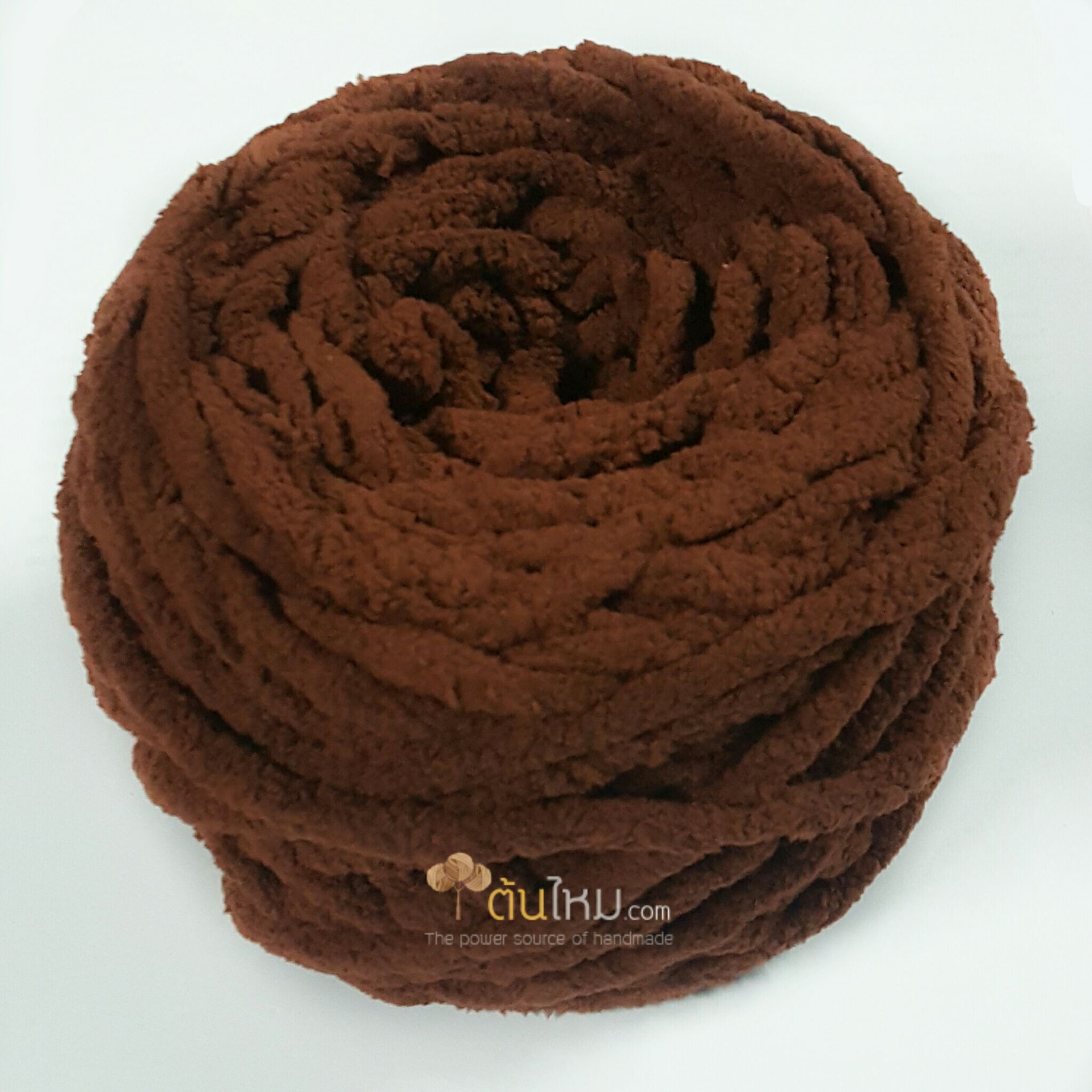 ไหมพรมอูด้ง น้ำตาลแดง (Red Brown)