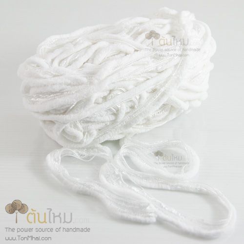 ไหมตาข่ายอุด้ง ขาวโอโม่ (Pure White)