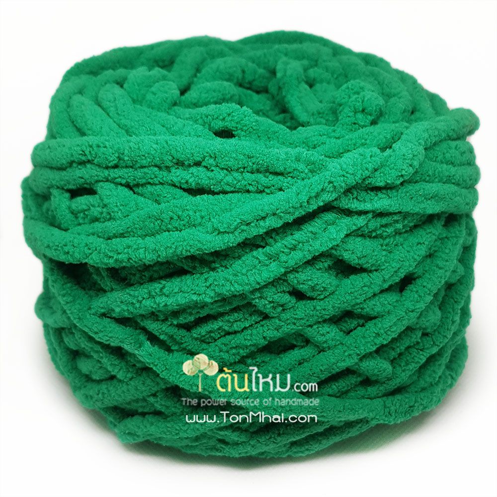 ไหมพรมอูด้ง เขียวไฮเนเก้นสว่าง (Bright Green Hineken)